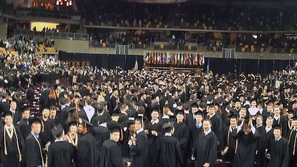 After Commencement - Taken from graduation cap